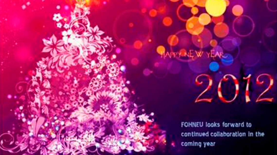  HAPPY NEW YEAR from FOHNEU