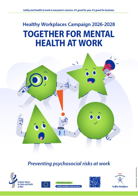 Together for mental health at work - Healthy Workplaces Campaign 2026–2028