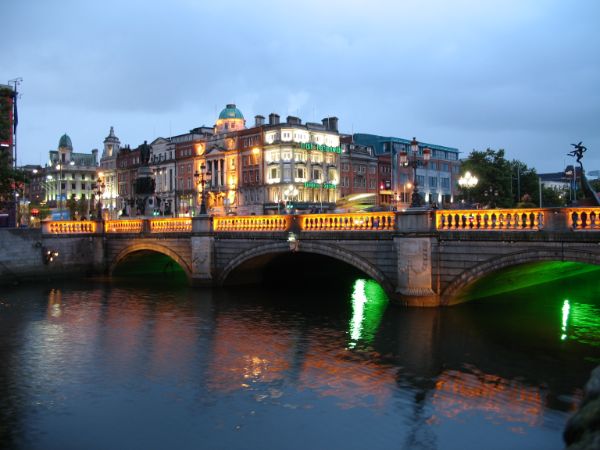 Ireland Dublin Night